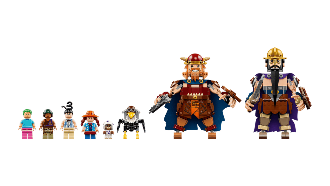 LEGO® One Piece Dorry vs. Brogy – Giants of Little Garden 75644