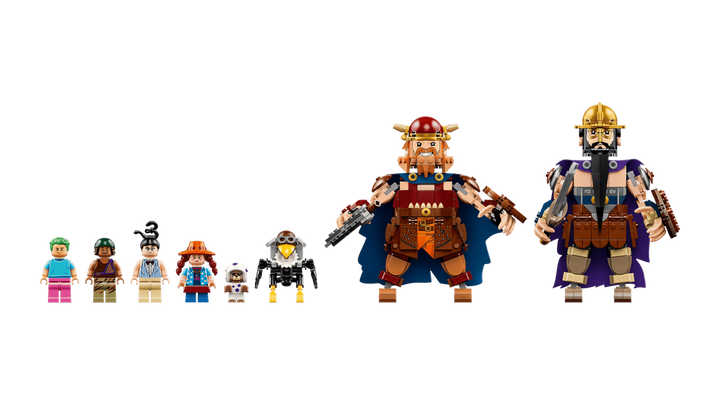 LEGO® One Piece Dorry vs. Brogy – Giants of Little Garden 75644