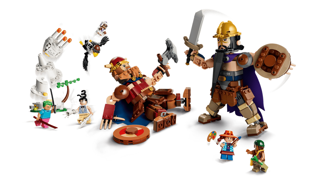 LEGO® One Piece Dorry vs. Brogy – Giants of Little Garden 75644