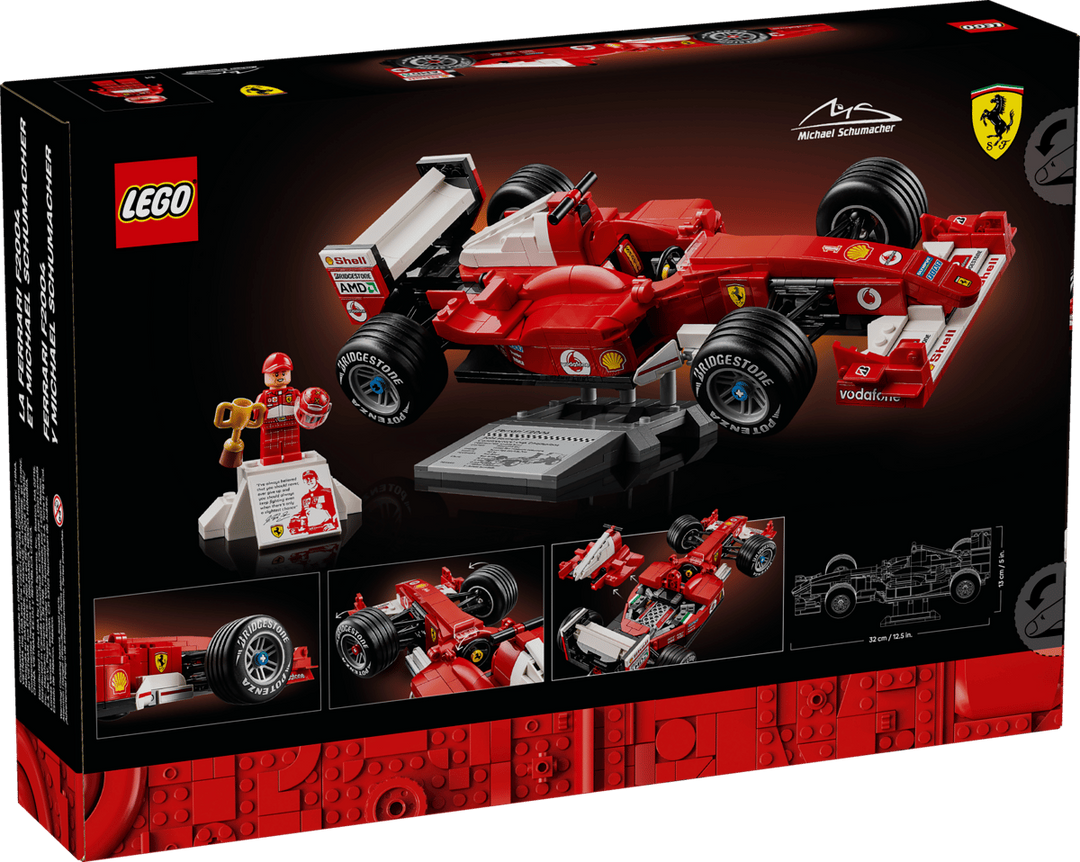 LEGO® Icons Ferrari F2004 & Michael Schumacher 11375