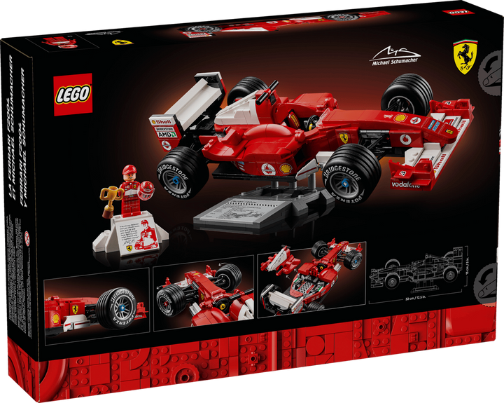 LEGO® Icons Ferrari F2004 & Michael Schumacher 11375