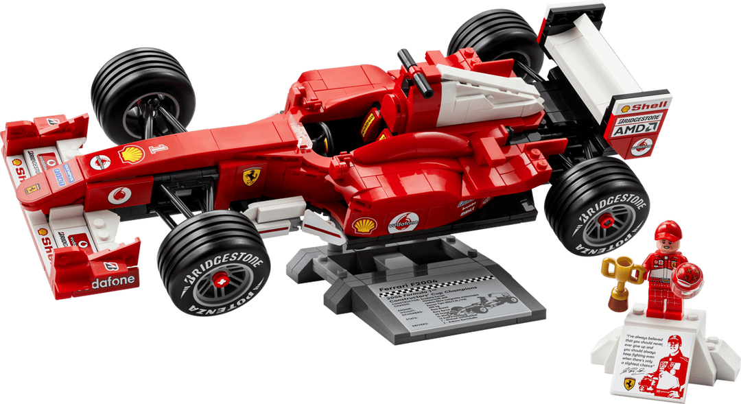 LEGO® Icons Ferrari F2004 & Michael Schumacher 11375