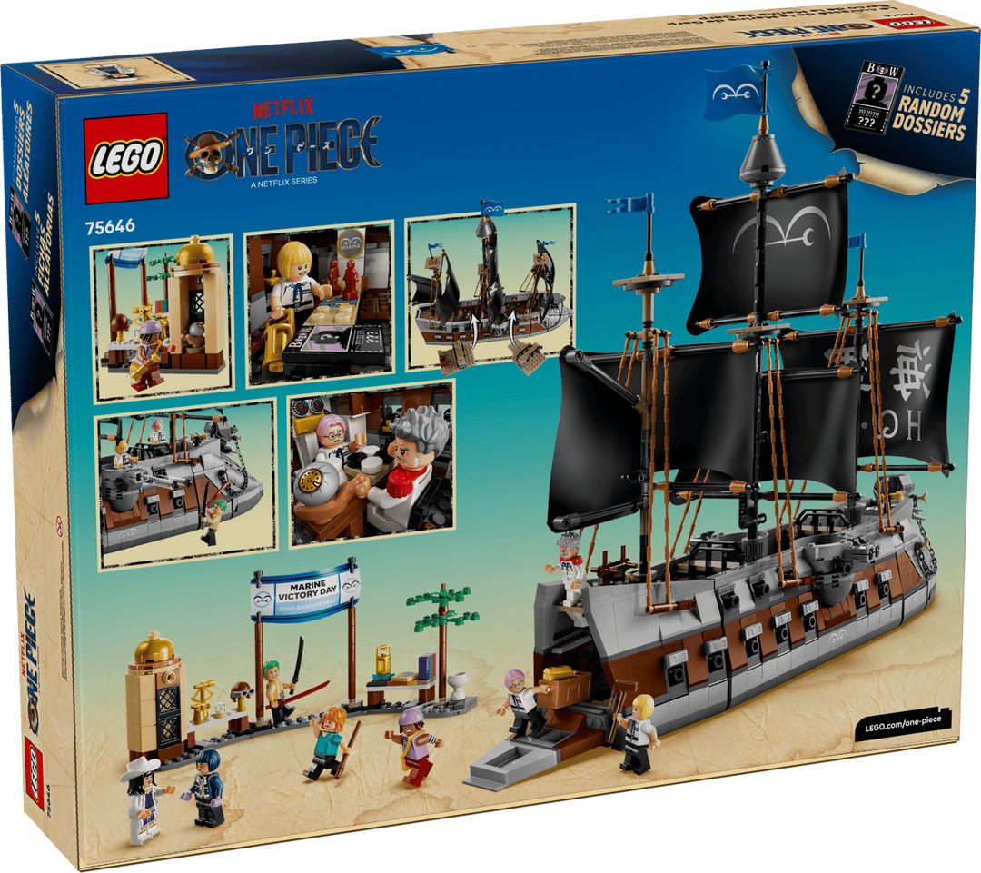 LEGO® One Piece Garp's Marine Battleship 75646