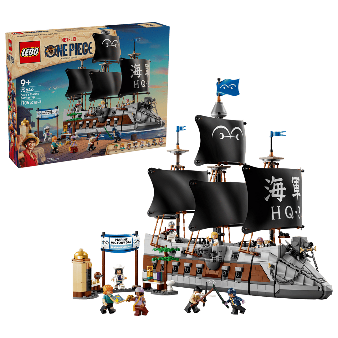 LEGO® One Piece Garp's Marine Battleship 75646