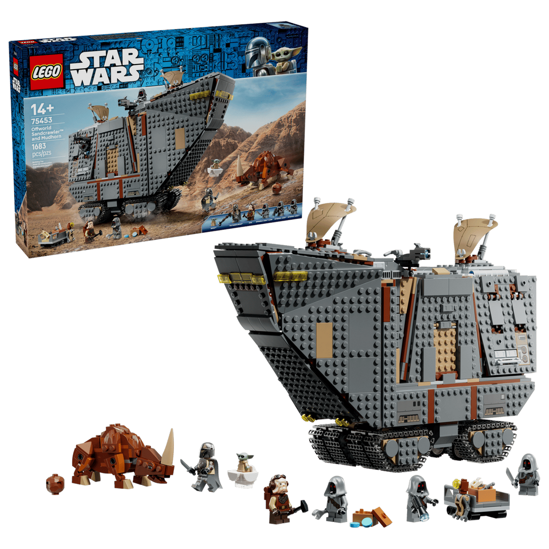 LEGO® Star Wars™ Offworld Sandcrawler™ and Mudhorn 75453