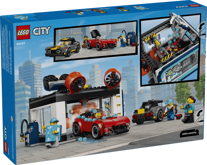 LEGO® City Drive-Through Car Wash 60497