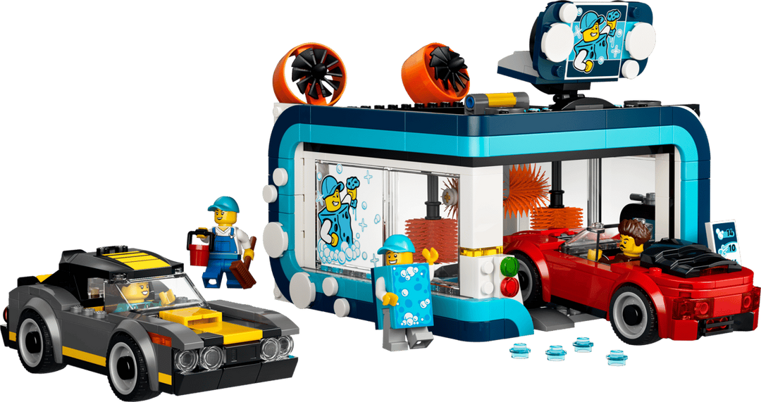 LEGO® City Drive-Through Car Wash 60497