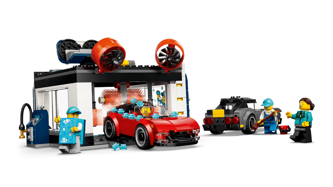 LEGO® City Drive-Through Car Wash 60497