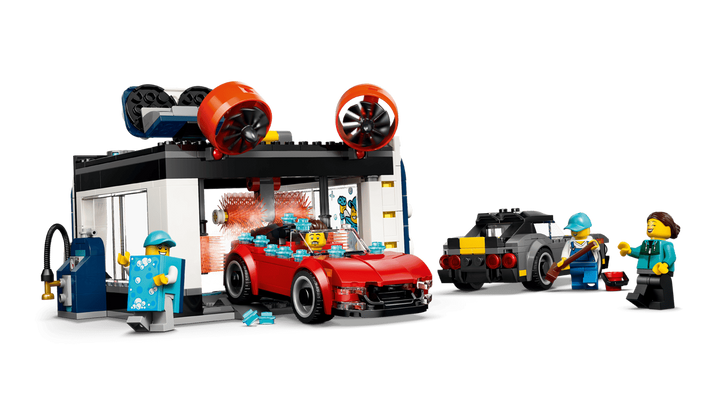 LEGO® City Drive-Through Car Wash 60497