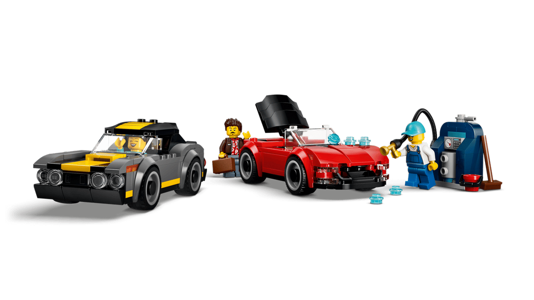 LEGO® City Drive-Through Car Wash 60497