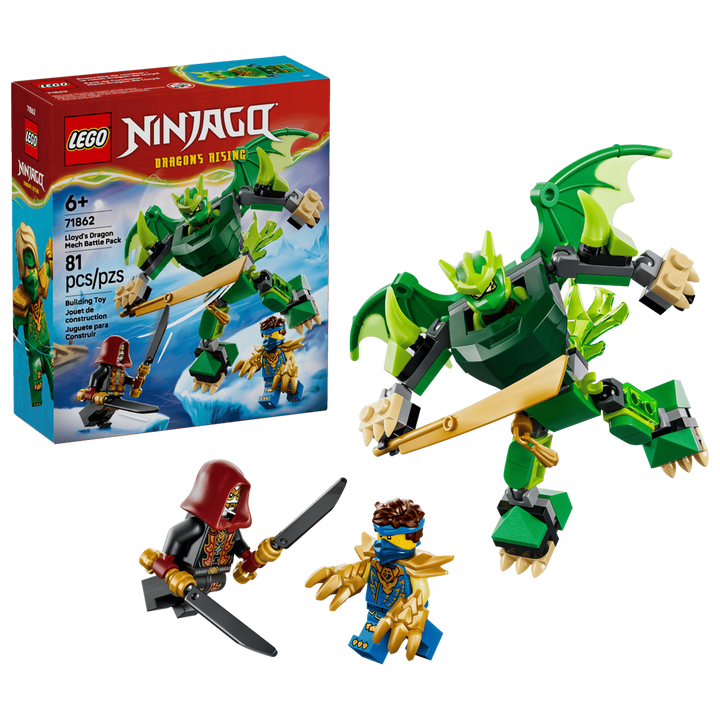 LEGO® NINJAGO® Lloyd's Dragon Mech Battle Pack 71862