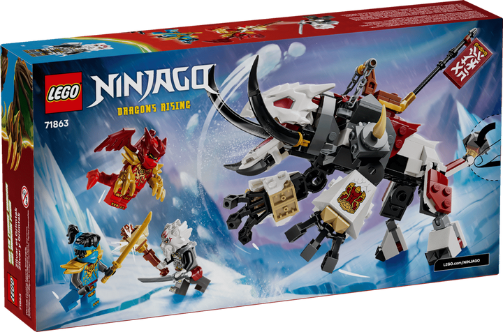 LEGO® NINJAGO® Zilvar and Grimtak the Dragon Beast 71863