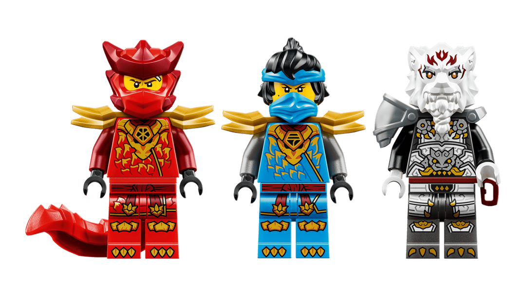 LEGO® NINJAGO® Zilvar and Grimtak the Dragon Beast 71863