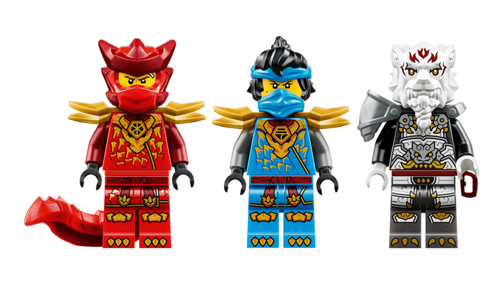 LEGO® NINJAGO® Zilvar and Grimtak the Dragon Beast 71863