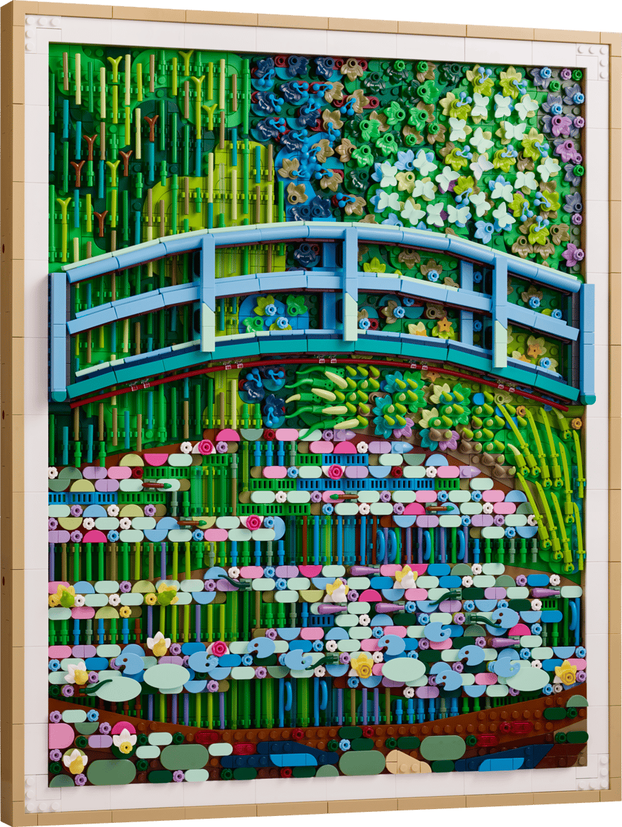 LEGO® Art Claude Monet – Bridge over a Pond of Water Lilies 31220