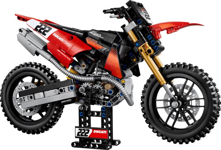 LEGO® Technic™ Ducati Desmo450 MX Factory Motorcycle 42238