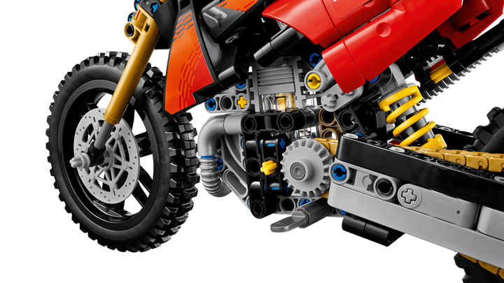 LEGO® Technic™ Ducati Desmo450 MX Factory Motorcycle 42238