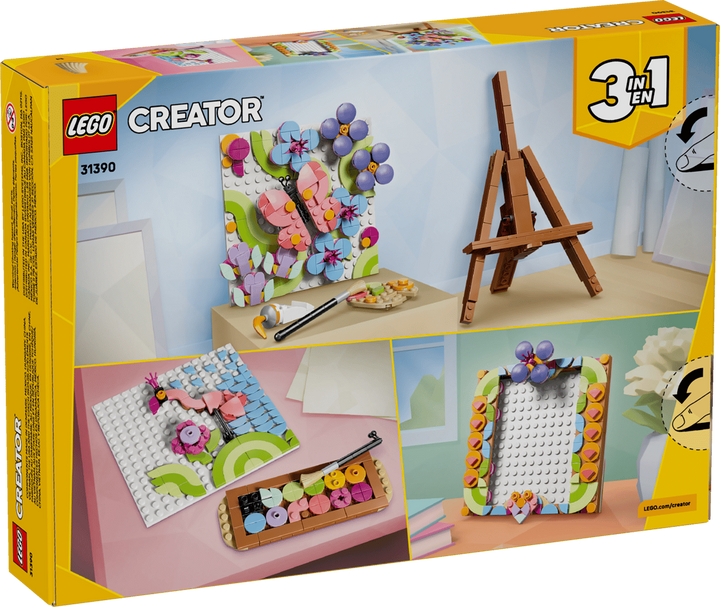LEGO® Creator 3-in-1 Floral Art Decor Painting 31390