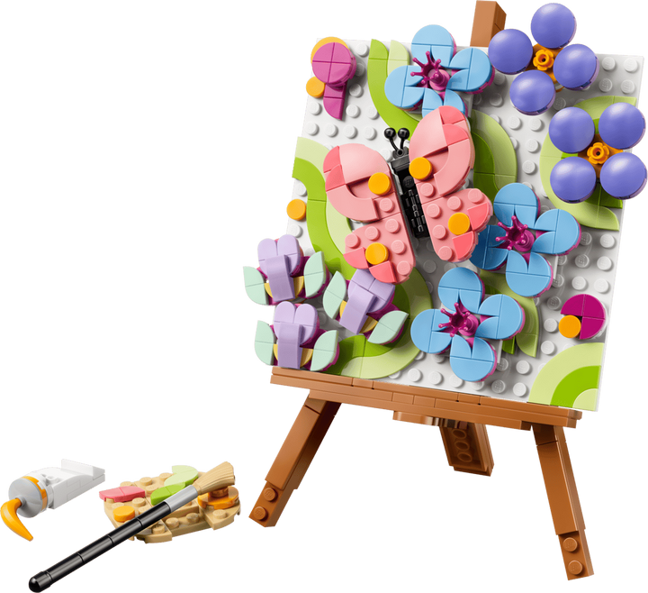 LEGO® Creator 3-in-1 Floral Art Decor Painting 31390
