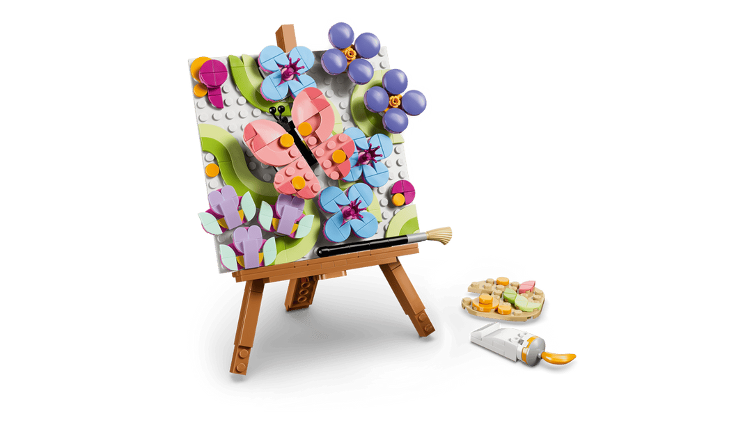 LEGO® Creator 3-in-1 Floral Art Decor Painting 31390