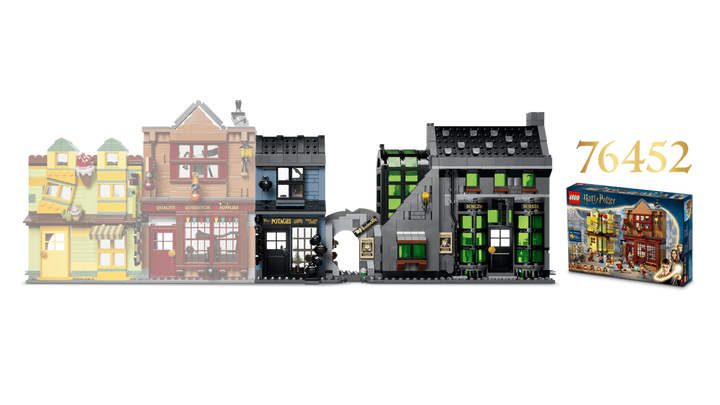 LEGO® Harry Potter™ Knockturn Alley™ Wizarding Shops 76471