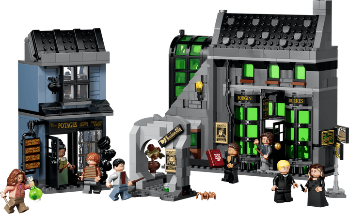 LEGO® Harry Potter™ Knockturn Alley™ Wizarding Shops 76471