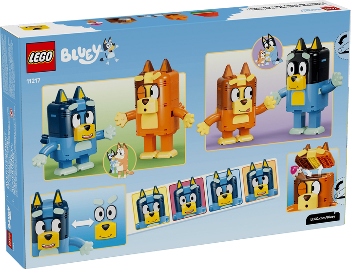 LEGO® DUPLO® Brick-Built Bluey Family 11217