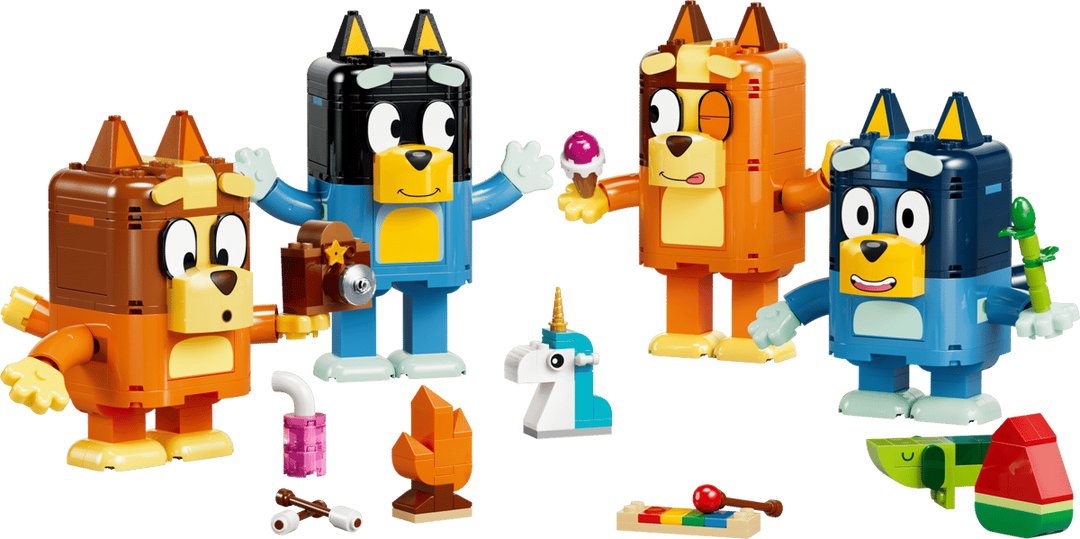 LEGO® DUPLO® Brick-Built Bluey Family 11217