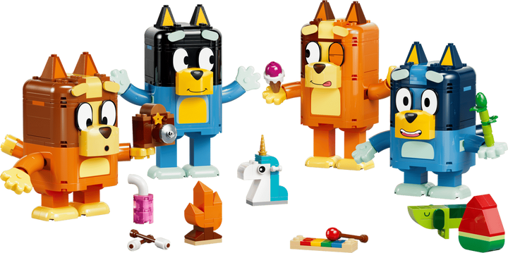 LEGO® DUPLO® Brick-Built Bluey Family 11217