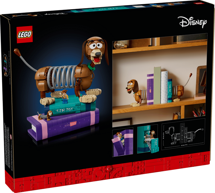 LEGO® Disney™ Toy Story Slinky Dog Bookends 43301