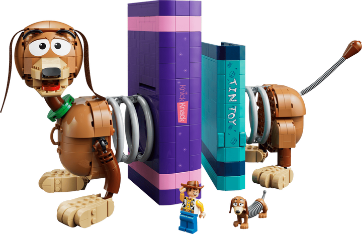 LEGO® Disney™ Toy Story Slinky Dog Bookends 43301