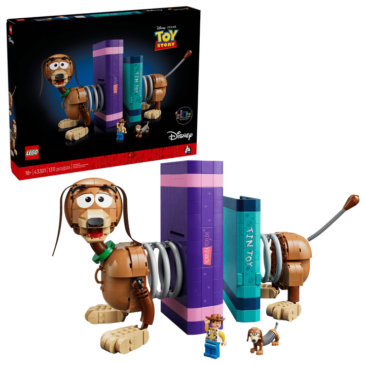 LEGO® Disney™ Toy Story Slinky Dog Bookends 43301