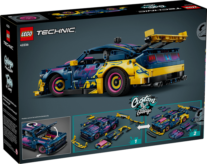 LEGO® Technic™ Custom Garage Ford Mustang GT Car 42236