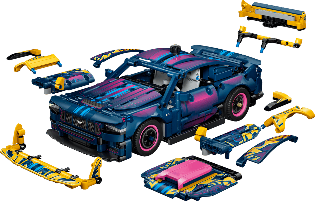 LEGO® Technic™ Custom Garage Ford Mustang GT Car 42236