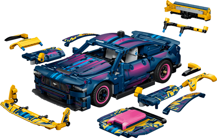 LEGO® Technic™ Custom Garage Ford Mustang GT Car 42236
