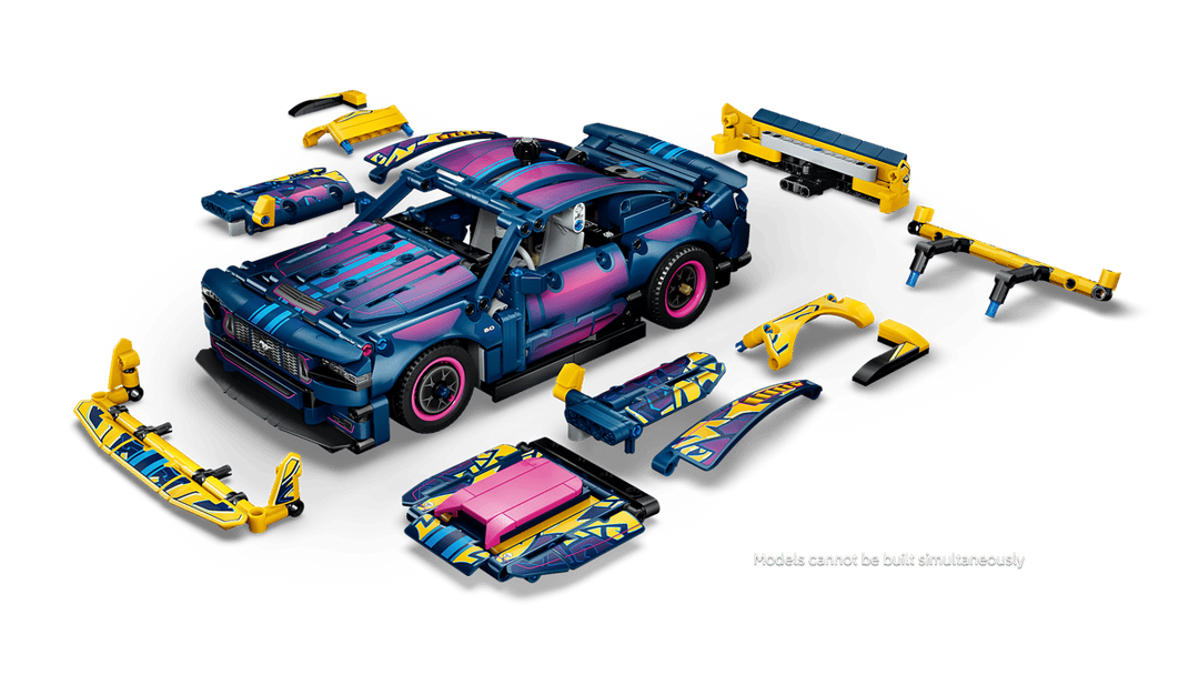 LEGO® Technic™ Custom Garage Ford Mustang GT Car 42236