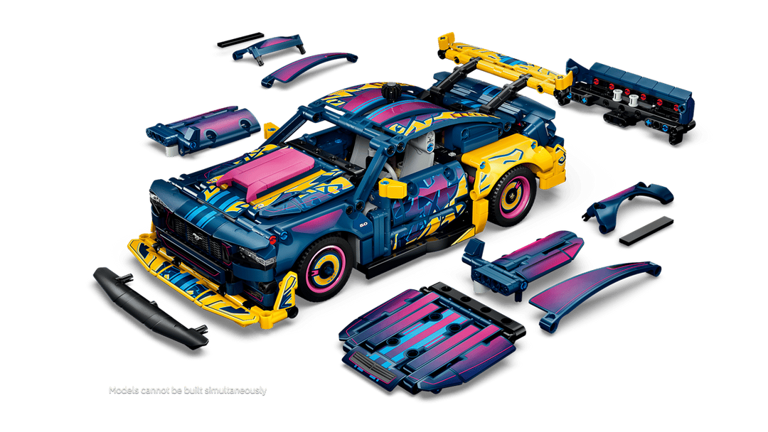 LEGO® Technic™ Custom Garage Ford Mustang GT Car 42236