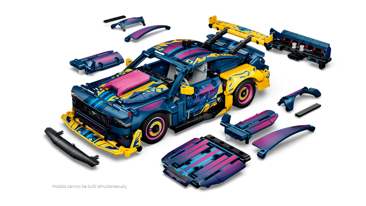 LEGO® Technic™ Custom Garage Ford Mustang GT Car 42236