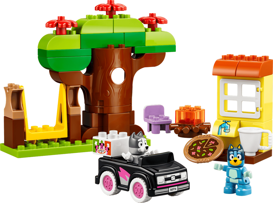 LEGO® DUPLO® Pizza Girls with Muffin and Bluey 10469