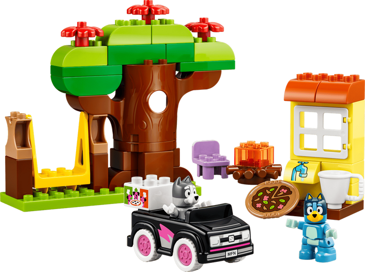 LEGO® DUPLO® Pizza Girls with Muffin and Bluey 10469