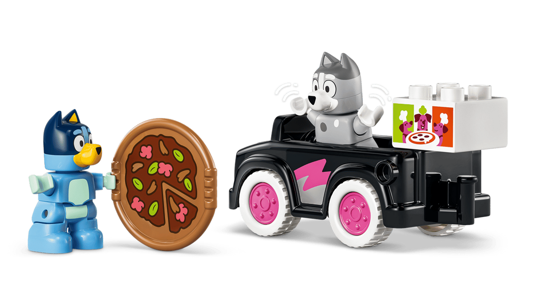 LEGO® DUPLO® Pizza Girls with Muffin and Bluey 10469