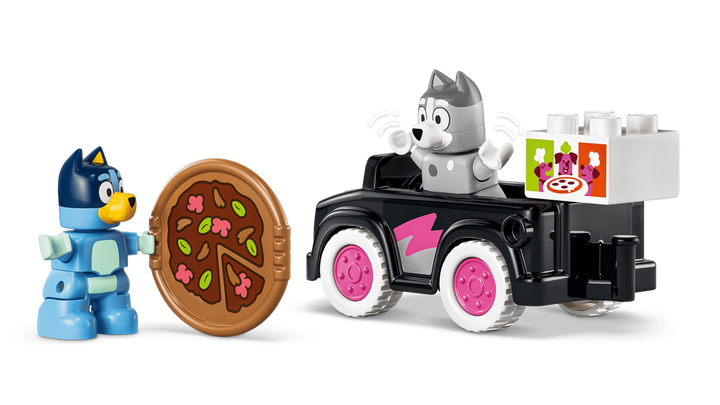 LEGO® DUPLO® Pizza Girls with Muffin and Bluey 10469