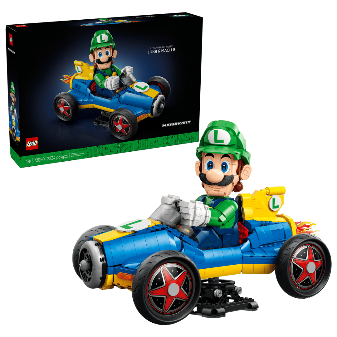 LEGO® Super Mario™ Mario Kart™ – Luigi & Mach 8 72050