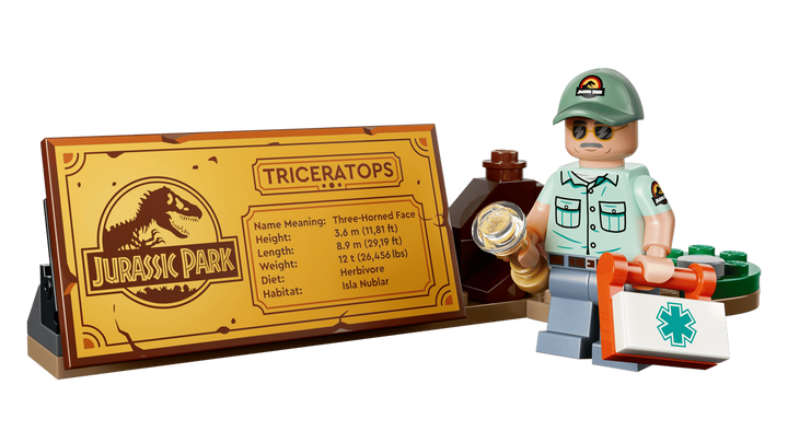 LEGO® Jurassic World™ Dinosaur Fossils: Triceratops 77985