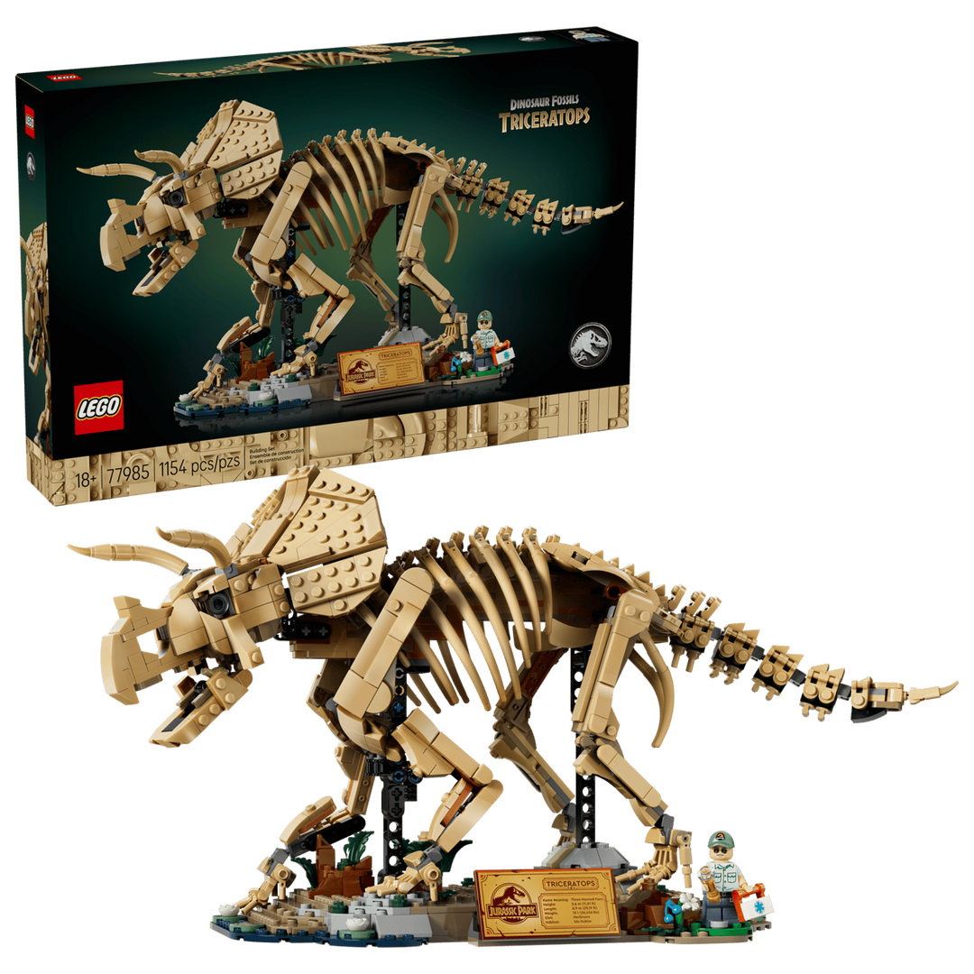 LEGO® Jurassic World™ Dinosaur Fossils: Triceratops 77985