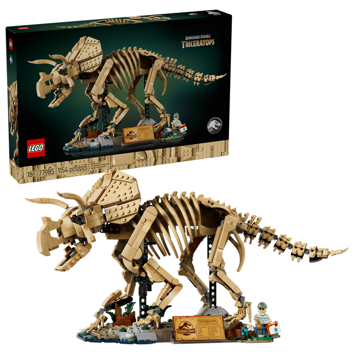 LEGO® Jurassic World™ Dinosaur Fossils: Triceratops 77985
