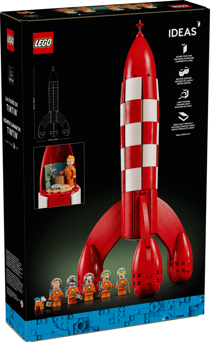 LEGO® Ideas Tintin® Moon Rocket 21367