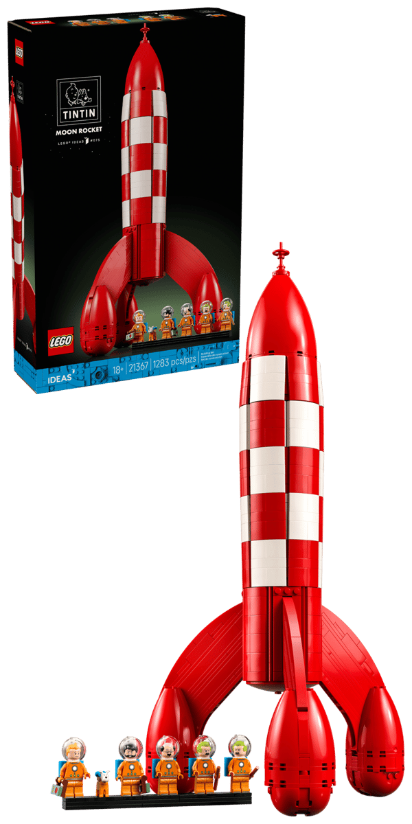 LEGO® Ideas Tintin® Moon Rocket 21367