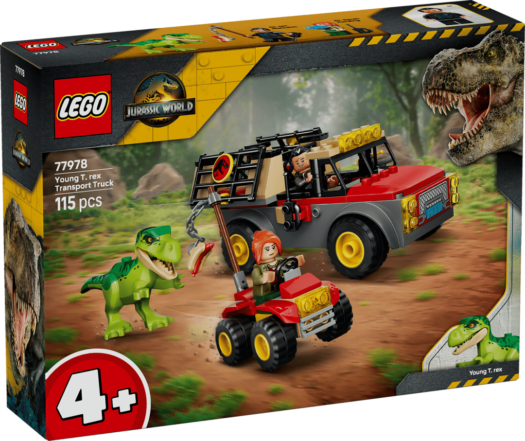 LEGO® Jurassic World™ Young T. rex Transport Truck 77978