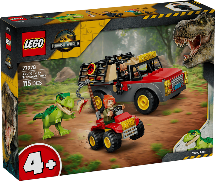 LEGO® Jurassic World™ Young T. rex Transport Truck 77978